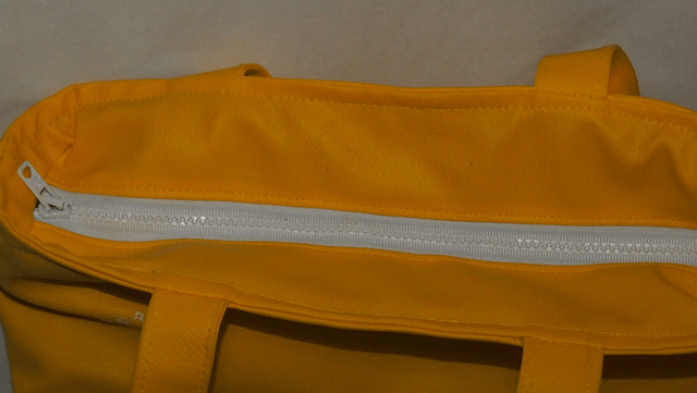 Sac cabas jaune