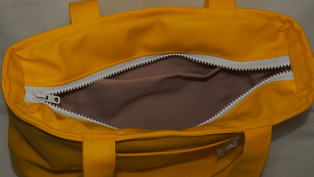 Sac cabas jaune